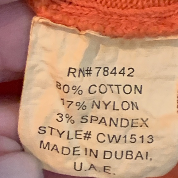 Allen Allen Zippered Cable Knit Hoodie with Pockets - Picture 5 of 5